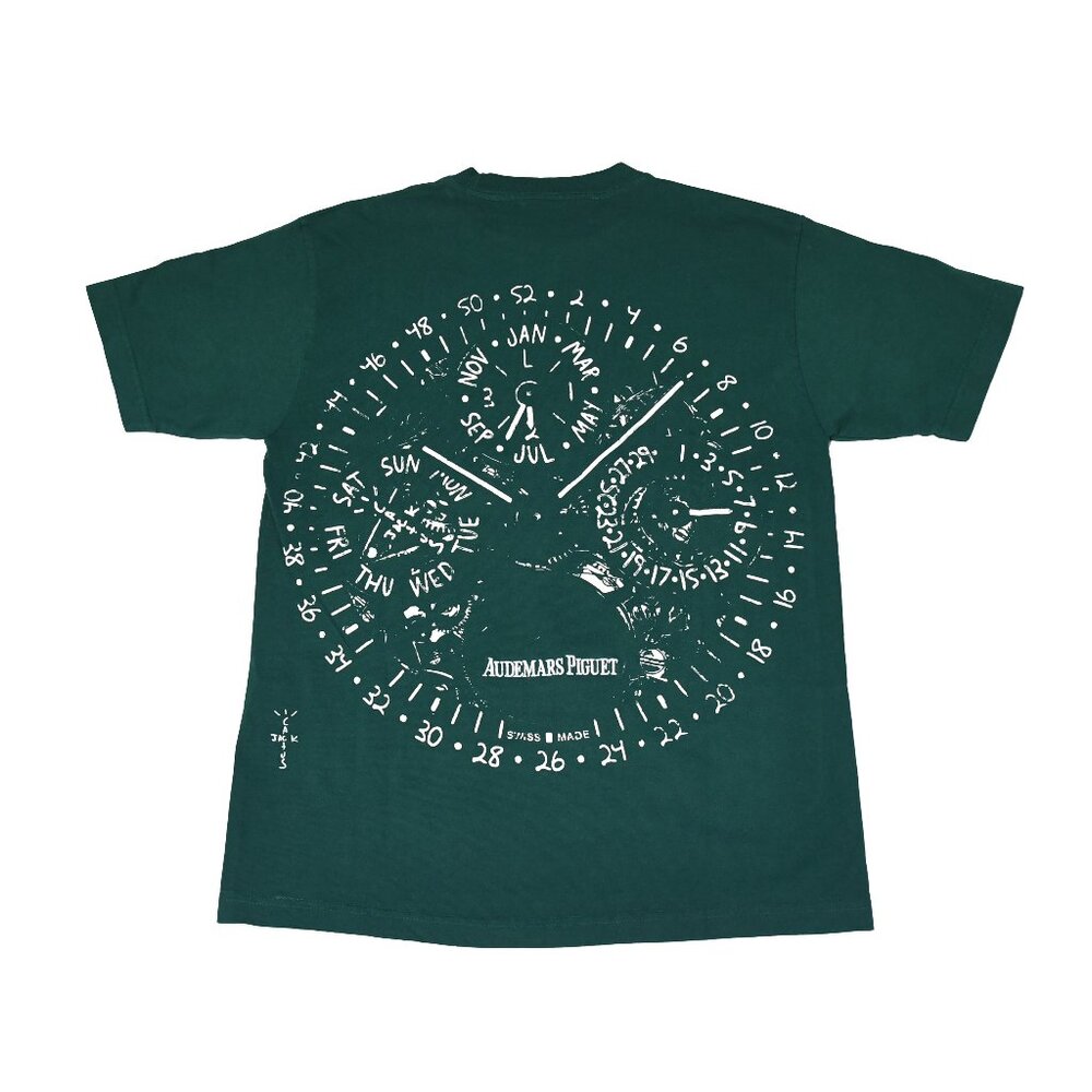 Audemars Piguet Crew Neck Short Sleeve T-Shirt Green